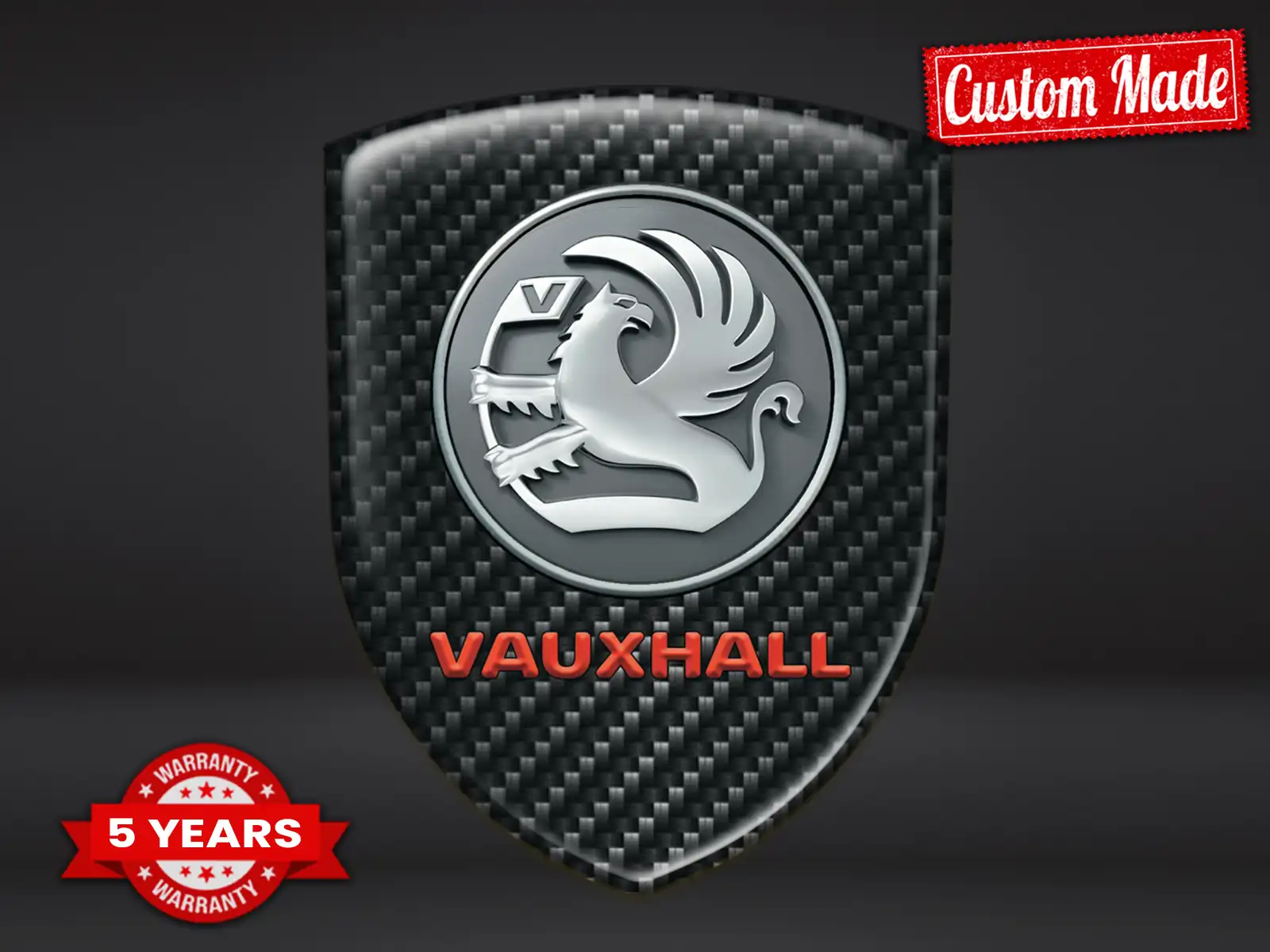 Vauxhall Logo Su Adesivo Pro Max Resiliente Elegante Layout